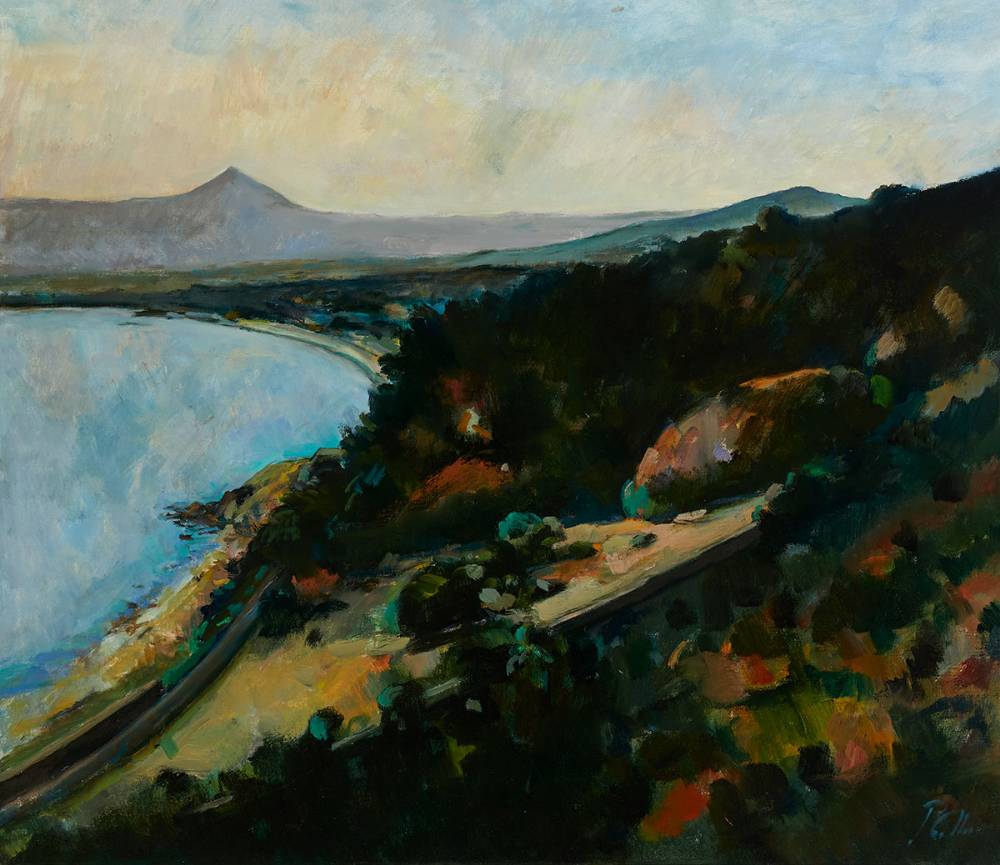 KILLINEY BAY, SUGARLOAF, IV by Peter Collis RHA (1929-2012) at Whyte's Auctions