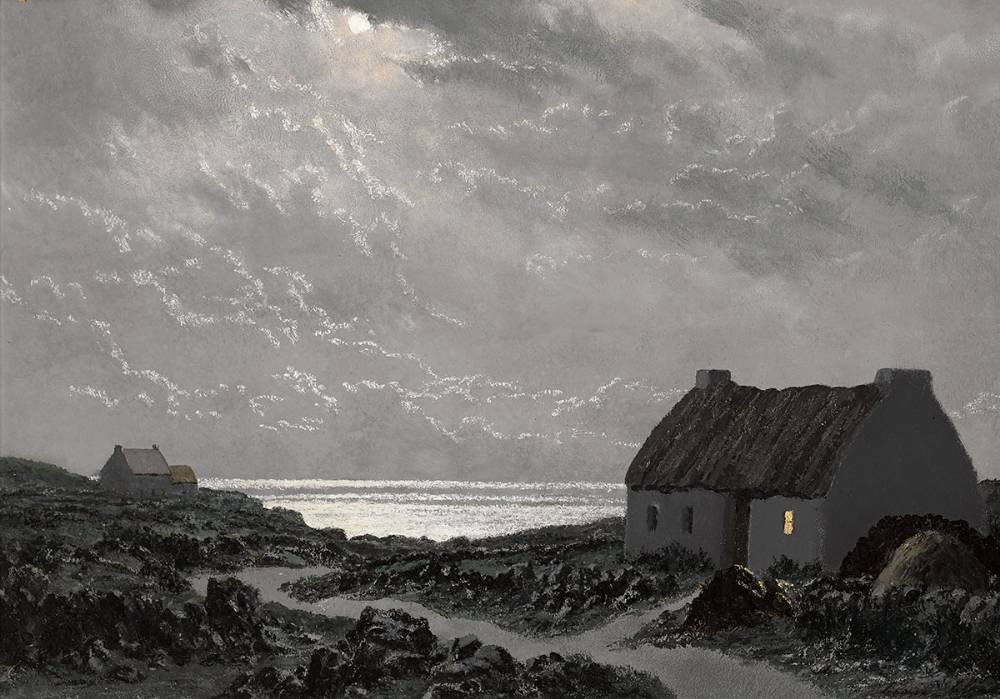 DONEGAL NOCTURNE by Ciaran Clear sold for �4,600 at Whyte's Auctions