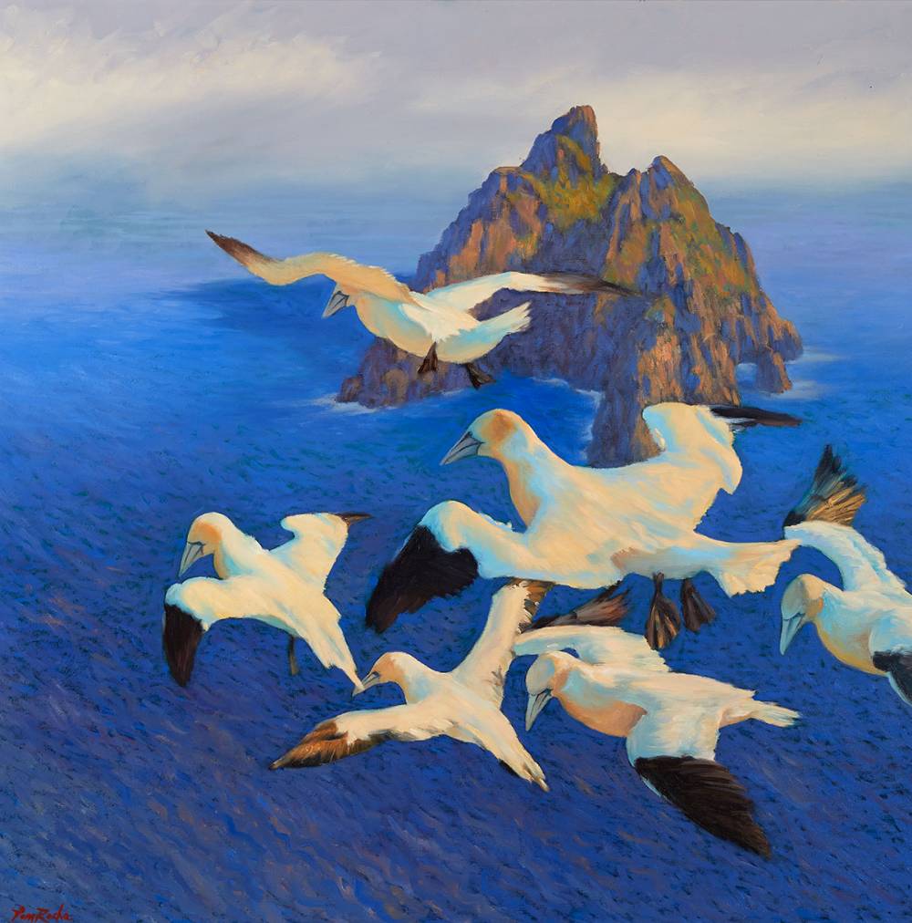 SKELLIG MICHAEL, COUNTY KERRY by Tom Roche sold for 1,900 at Whyte's Auctions