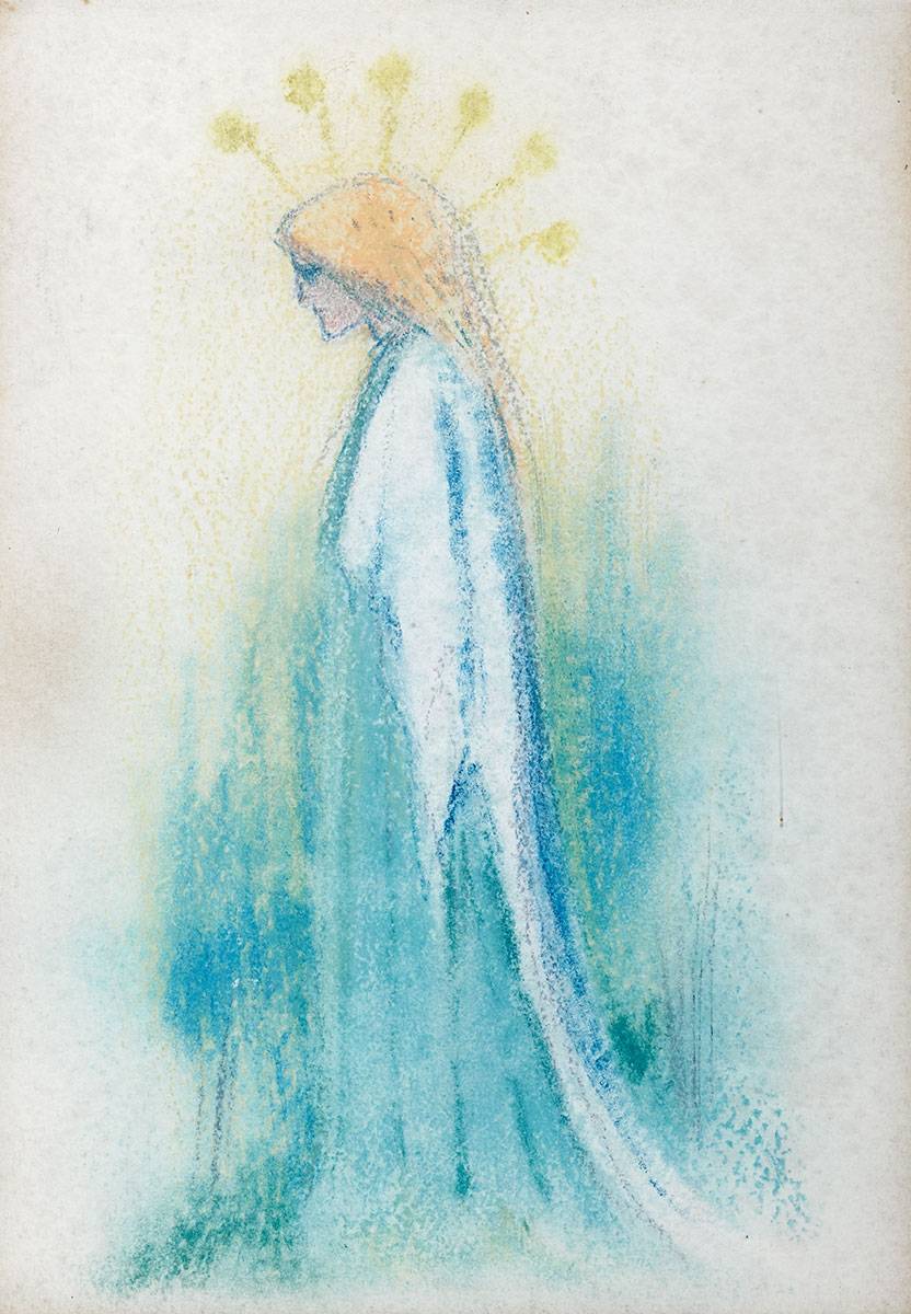 CELESTIAL FIGURE by George Russell ('') sold for 1,900 at Whyte's Auctions