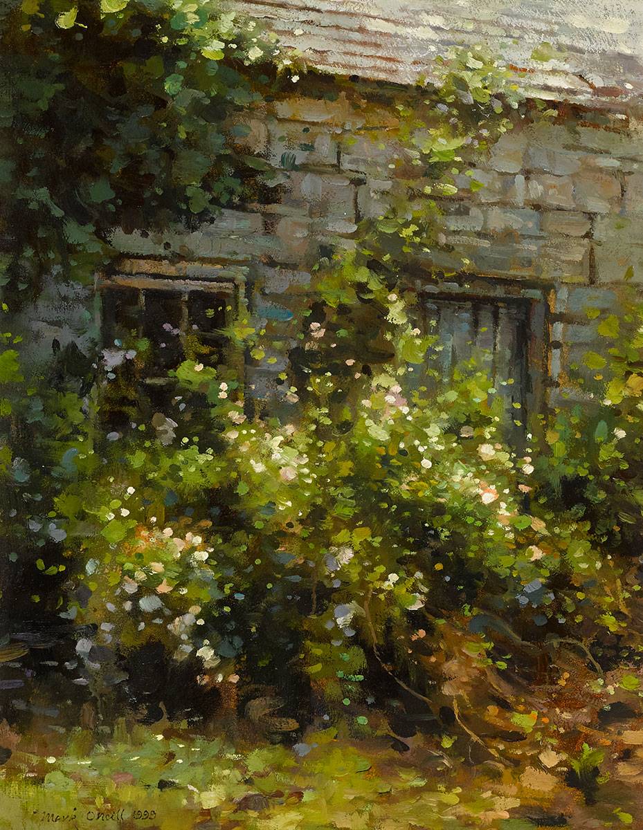 COTTAGE AND GARDEN, 1999 by Mark O'Neill (b.1963) at Whyte's Auctions