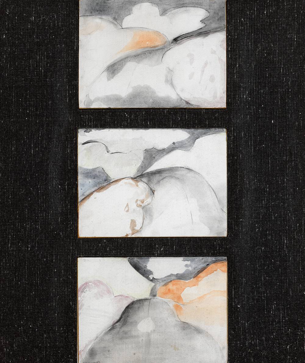 TRIPTYCH: ROAD INTERVALS III, 1967 by Anne Madden (b.1932) at Whyte's Auctions