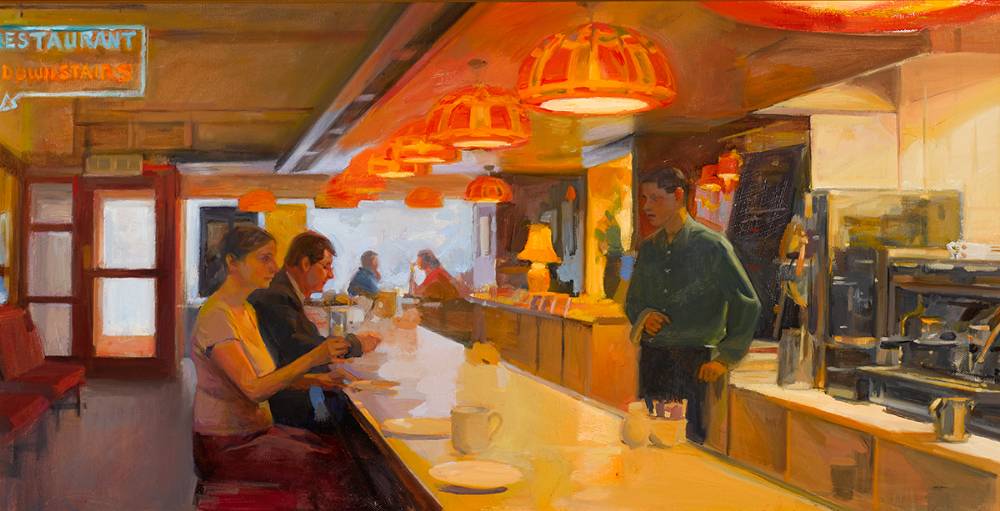 SHERIES RESTAURANT, DUBLIN, 2004 by Ois�n Roche (b.1973) at Whyte's Auctions