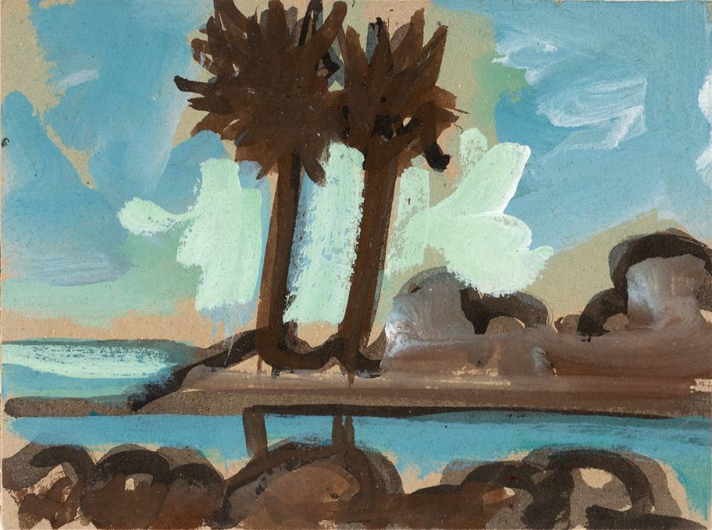 COASTAL SCENES (A PAIR) by Markey Robinson (1918-1999) (1918-1999) at Whyte's Auctions