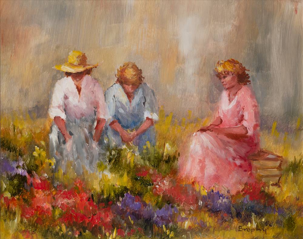 THE GARDEN by Elizabeth Brophy (1926-2020) at Whyte's Auctions