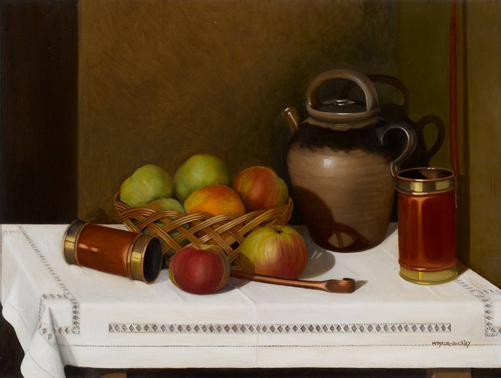 APPLE WINE by Maura Taylor-Buckley (b. 1944) at Whyte's Auctions