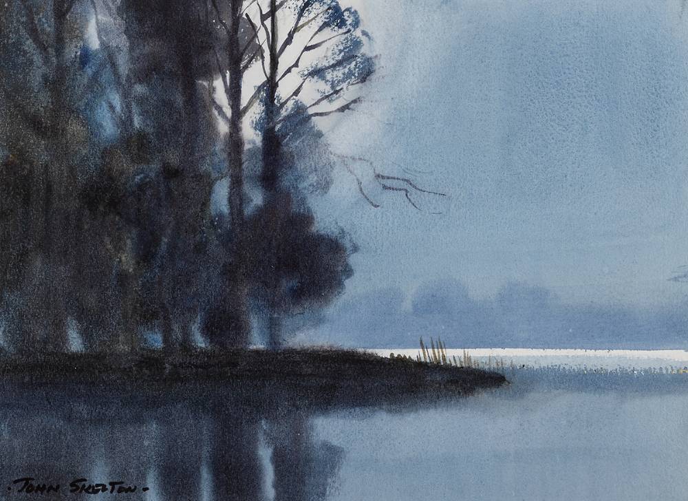 BLESSINGTON AT DUSK, COUNTY WICKLOW by John Skelton (1923-2009) at Whyte's Auctions