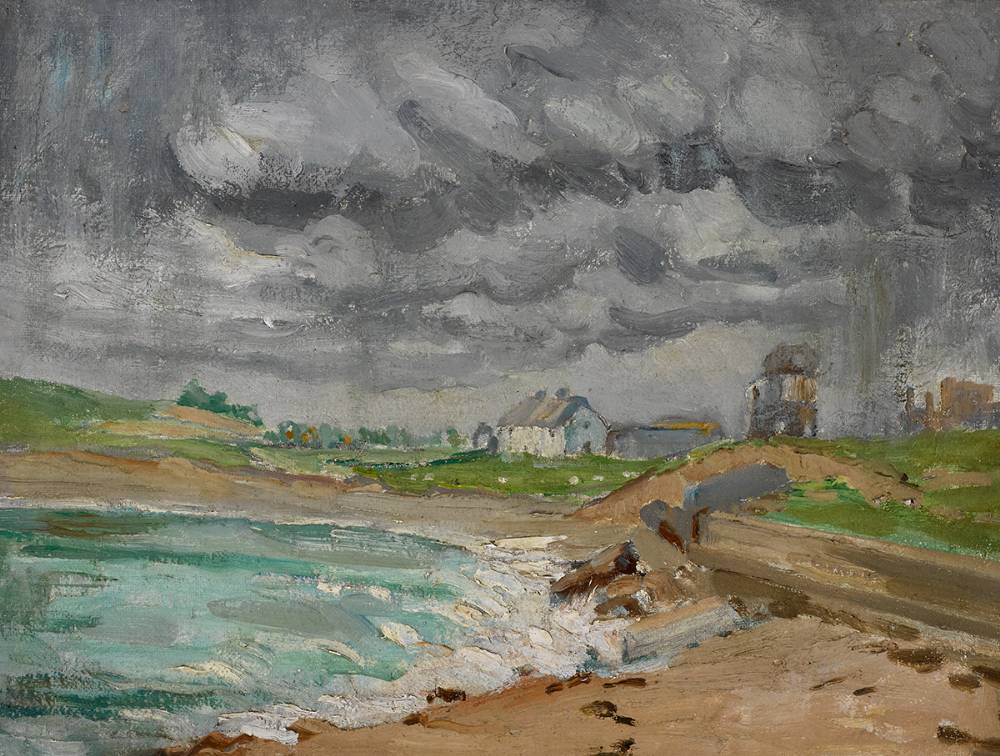 COTTAGE AT THE COAST by Estella Frances Solomons sold for �620 at Whyte's Auctions
