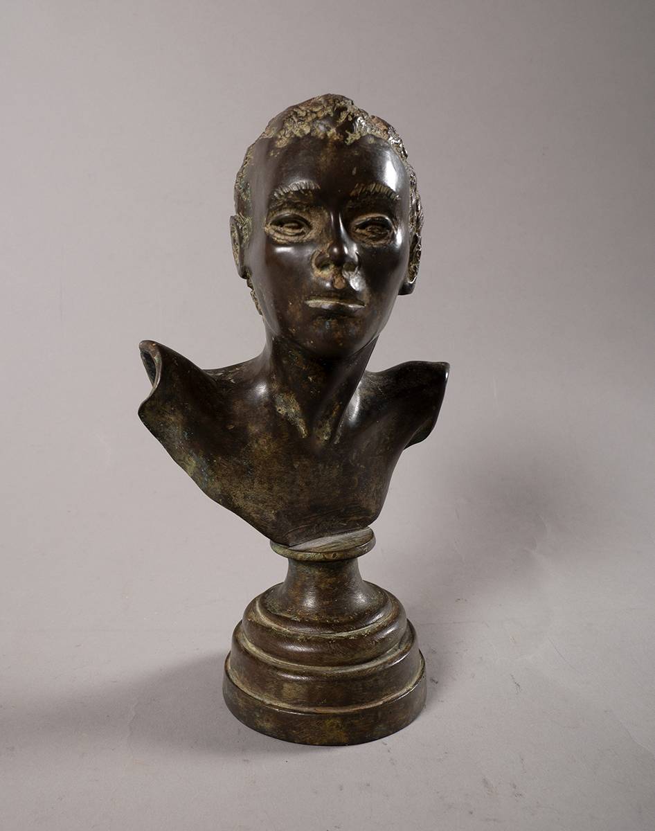 FEMALE BUST by Paddy Campbell (b.1942) at Whyte's Auctions