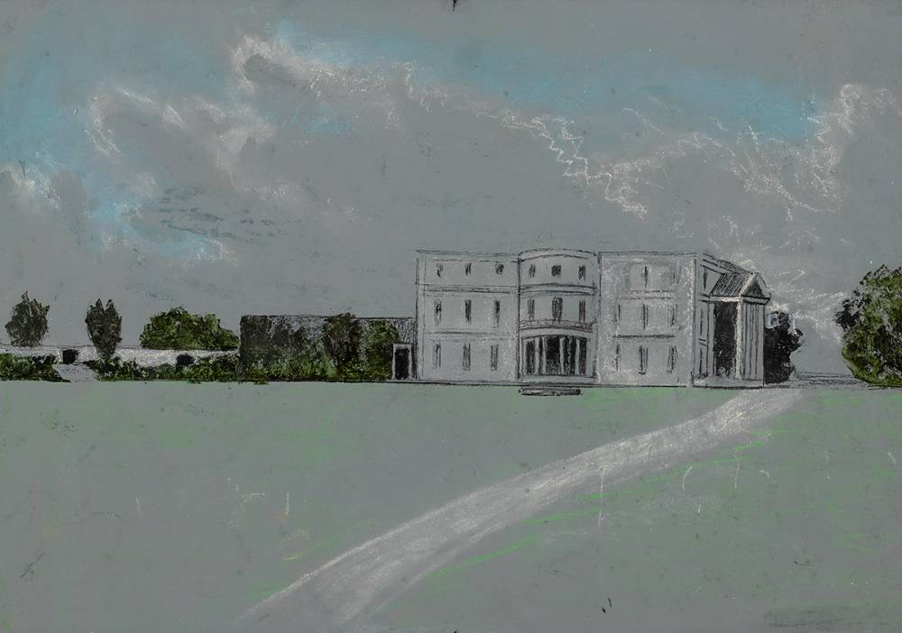 KENURE HOUSE, NEAR RUSH, COUNTY DUBLIN by Ciaran Clear (1920-2000) at Whyte's Auctions