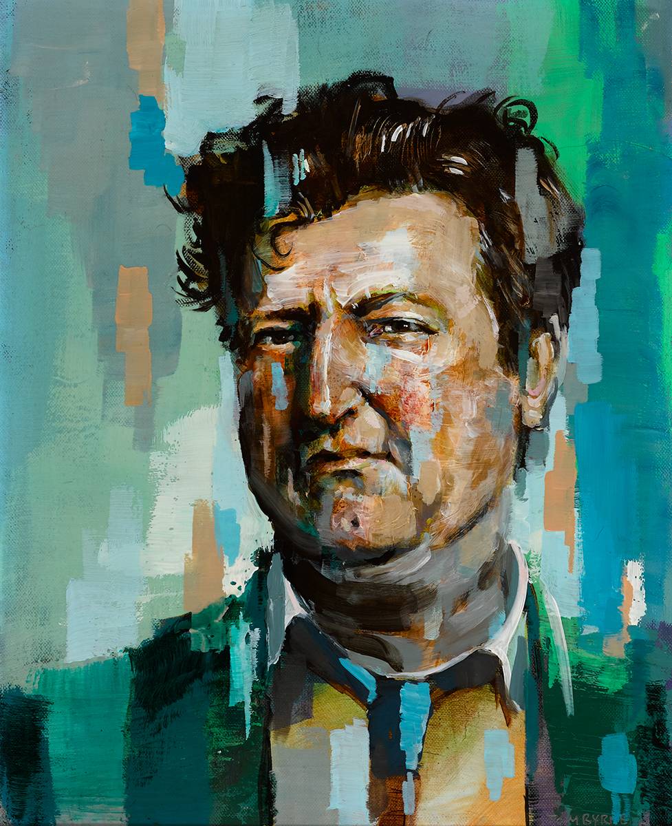 BRENDAN BEHAN by Tom Byrne (b.1962) at Whyte's Auctions