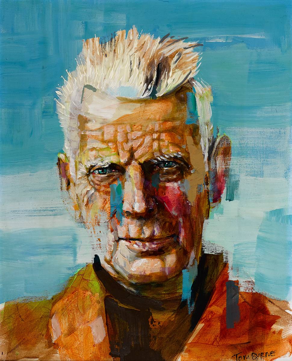 SAMUEL BECKETT by Tom Byrne sold for �460 at Whyte's Auctions
