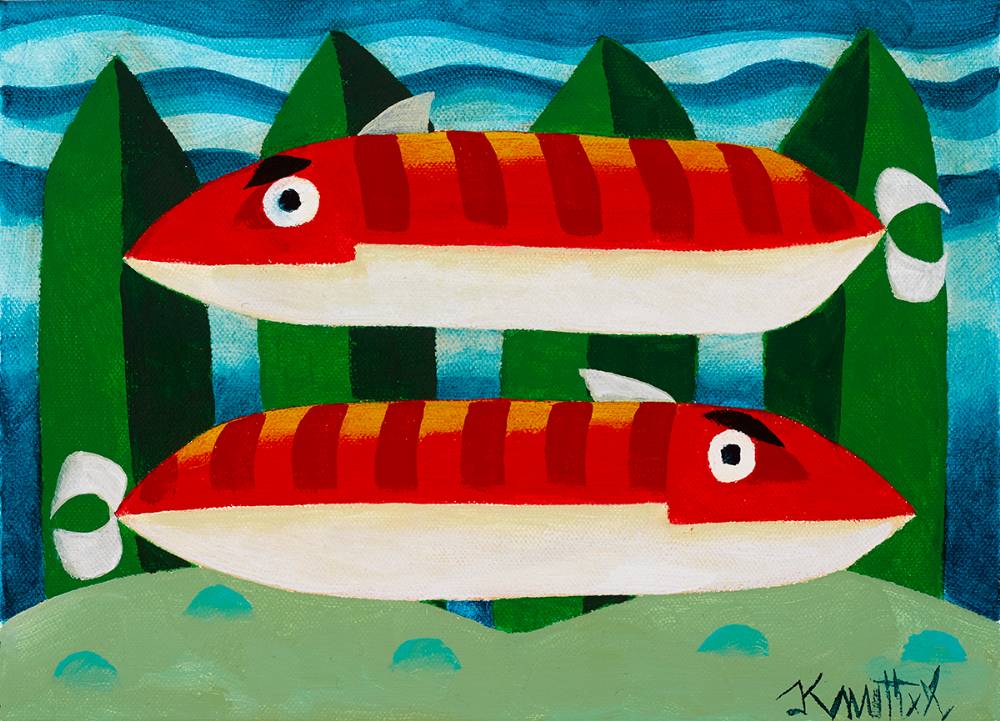 FISH by Graham Knuttel (b.1954) (b.1954) at Whyte's Auctions