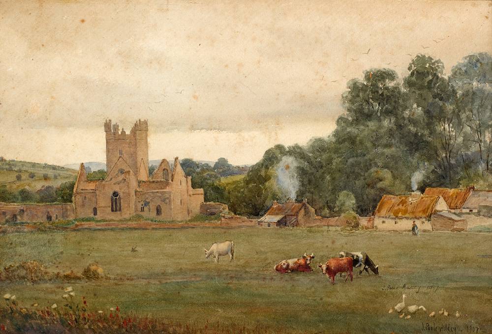 JERPOINT ABBEY, 1907 by Joseph Poole Addey (1852-1922) at Whyte's Auctions