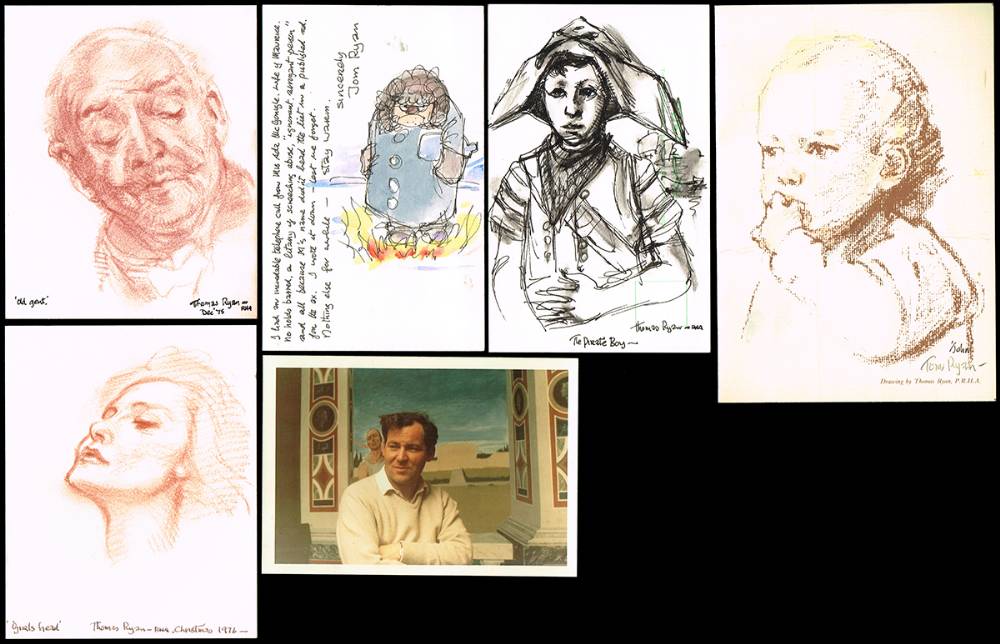 POSTCARDS AND EPHEMERA, 1975-1983 by Thomas Ryan PPRHA (1929-2021) at Whyte's Auctions