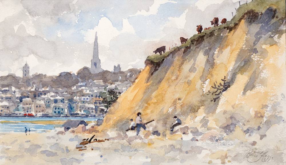 THE LITTLE CLIFFS OF WEXFORD AND WEXFORD TOWN (AS THEY WERE) by Bruce Flegg  at Whyte's Auctions