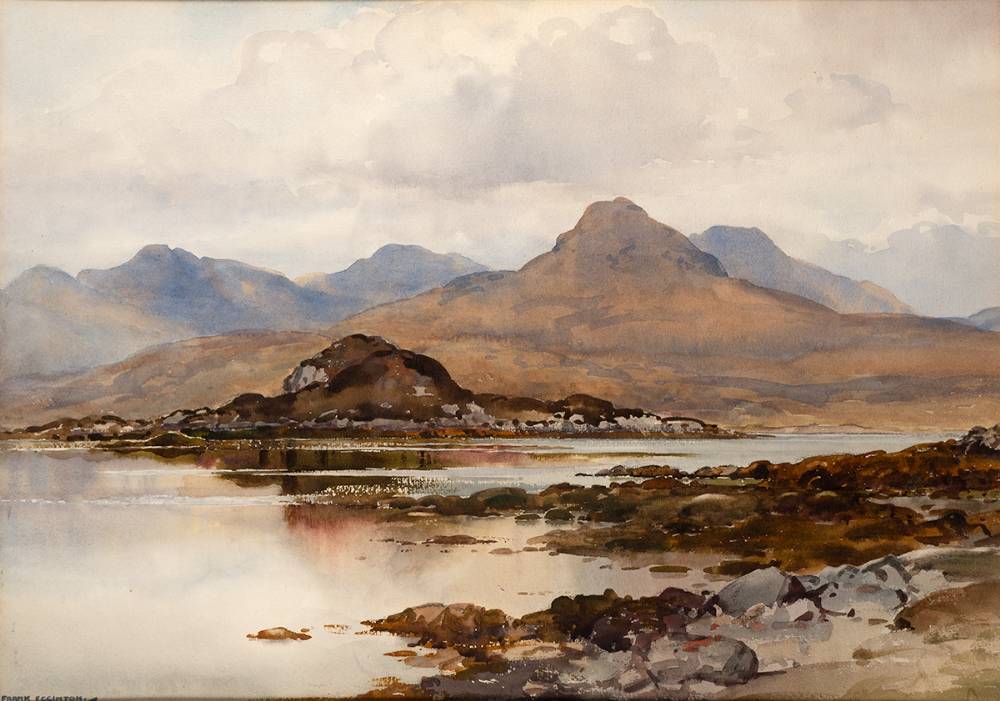 LOW TIDE, BERTRAGHBOY BAY, CONNEMARA by Frank Egginton RCA (1908-1990) at Whyte's Auctions