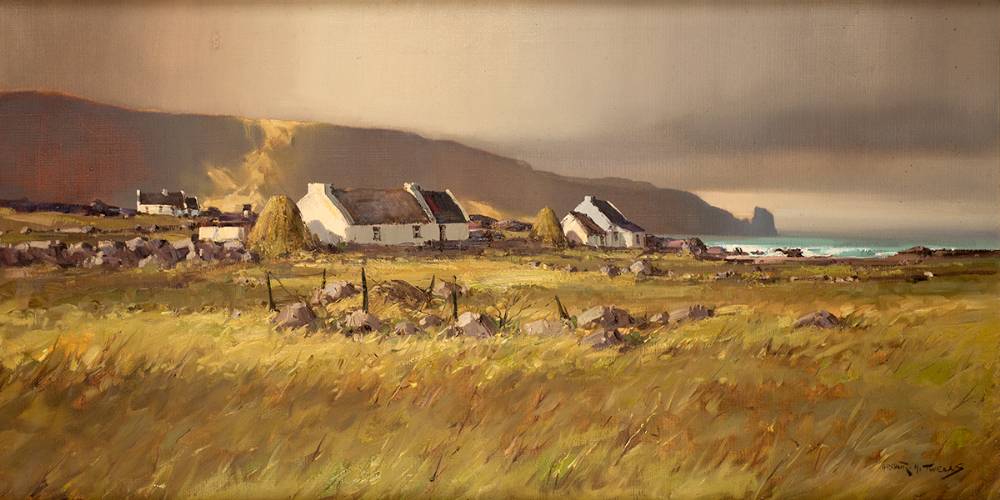 LOUGHROS POINT, FROM ROSBEG, COUNTY DONEGAL by Arthur H. Twells sold for 640 at Whyte's Auctions