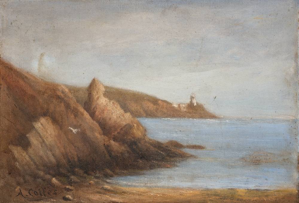 DUBLIN BAY FROM SUTTON by Alexander Colles sold for �380 at Whyte's Auctions