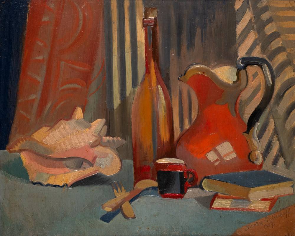 STILL LIFE, 1937 by Nicolas Poliakoff (Ukranian, 1899-1976) at Whyte's Auctions