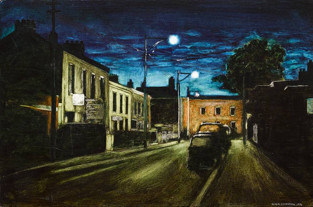OFF CAMDEN STREET, DUBLIN, 1994 by Oliver Comerford sold for 950 at Whyte's Auctions