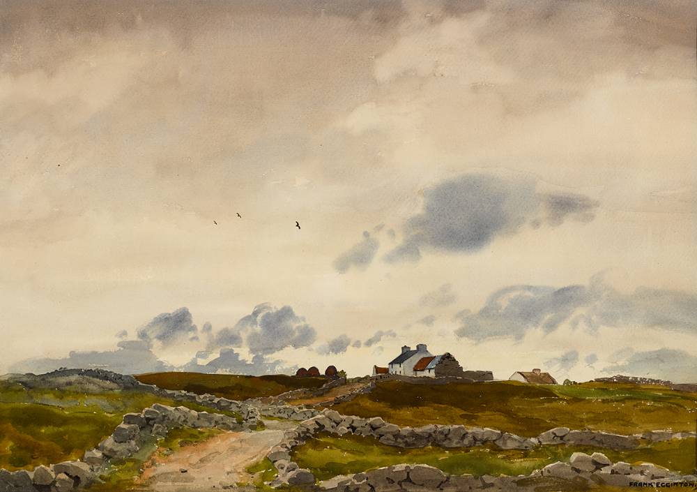 DOONLOUGHAN, BALLYCONNEELY, CONNEMARA, 1947 by Frank Egginton RCA (1908-1990) at Whyte's Auctions