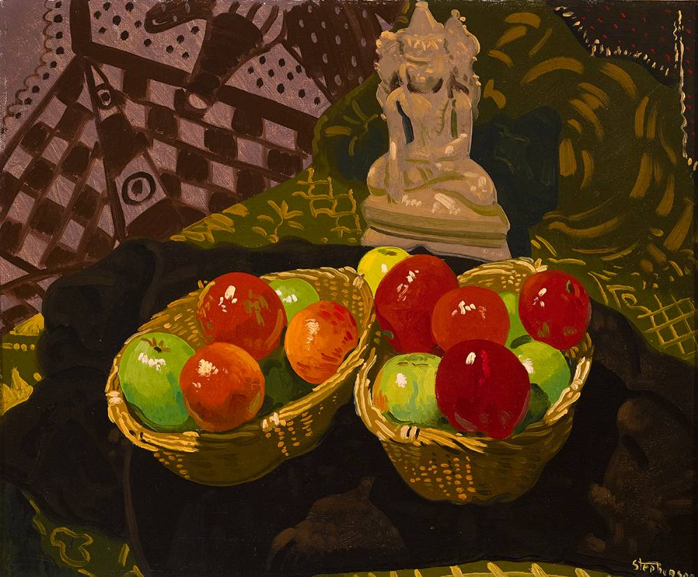 STILL LIFE WITH FRUIT by Desmond Stephenson sold for 950 at Whyte's Auctions