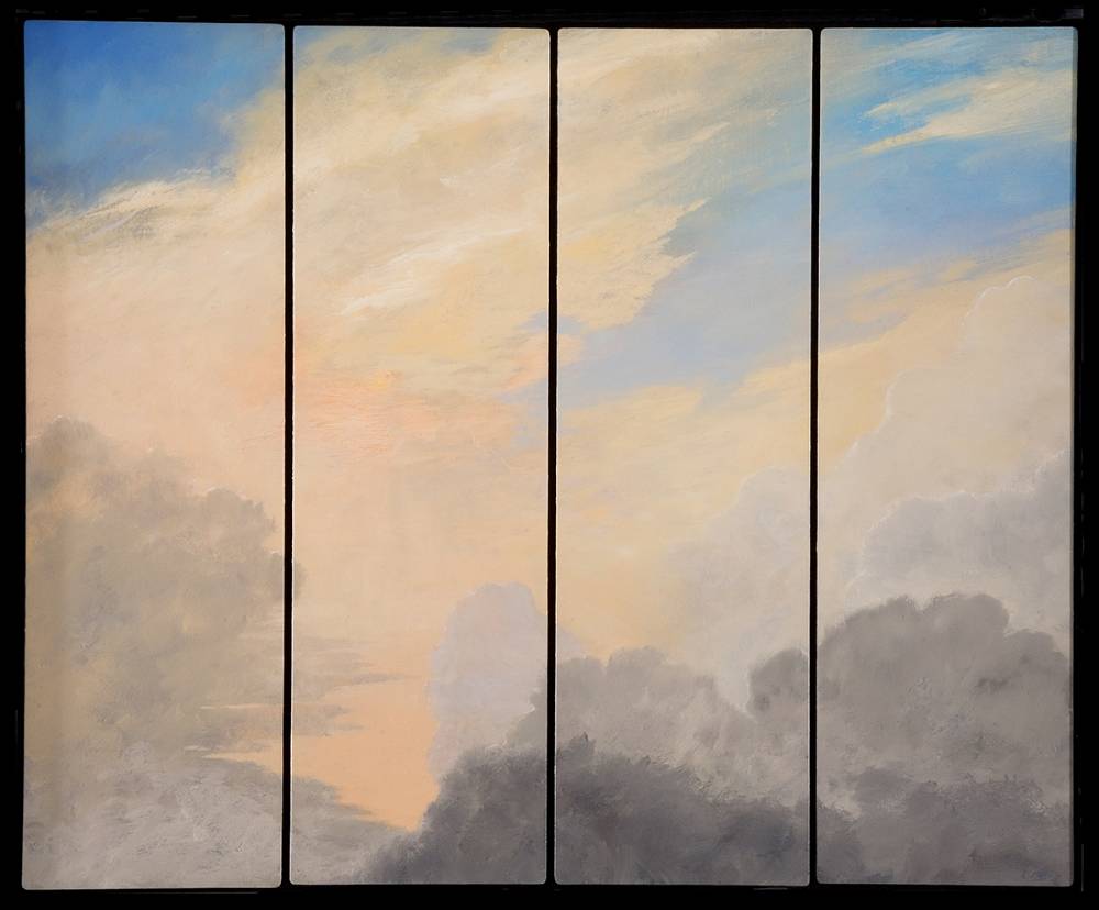 CLOUDS III, 2022 (TETRAPTYCH) by Stuart Morle sold for 1,400 at Whyte's Auctions