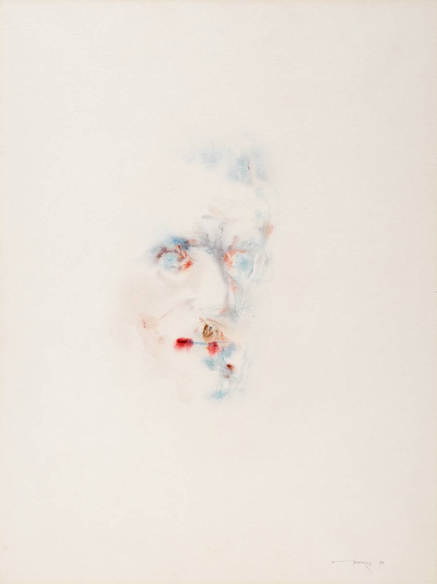 STUDY OF JAMES JOYCE, 1983 by Louis le Brocquy HRHA (1916-2012) at Whyte's Auctions