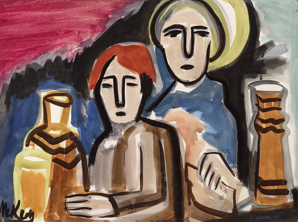 WEDDING FEAST AT CANA by Markey Robinson (1918-1999) at Whyte's Auctions
