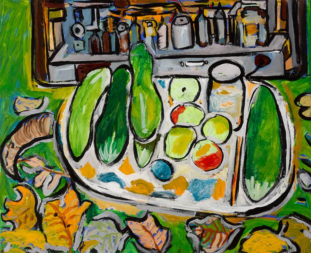 MARROW STILL LIFE, 2003 by Elizabeth Cope (b.1952) at Whyte's Auctions