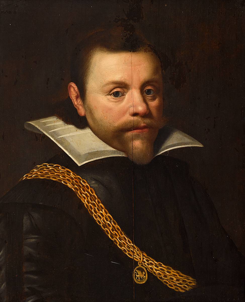 PORTRAIT OF A GENTLEMAN by Atrributed to Jacob Gerritszoon Cuyp (Dutch, 1594-1652) at Whyte's Auctions
