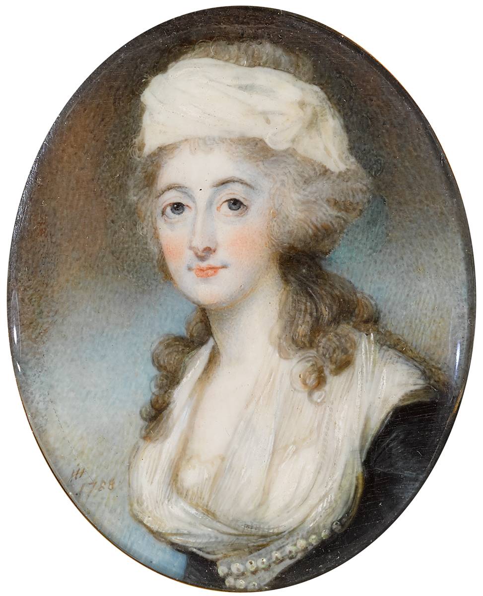 PORTRAIT OF A LADY, 1788 by Horace Hone ARA (1756-1825) at Whyte's Auctions