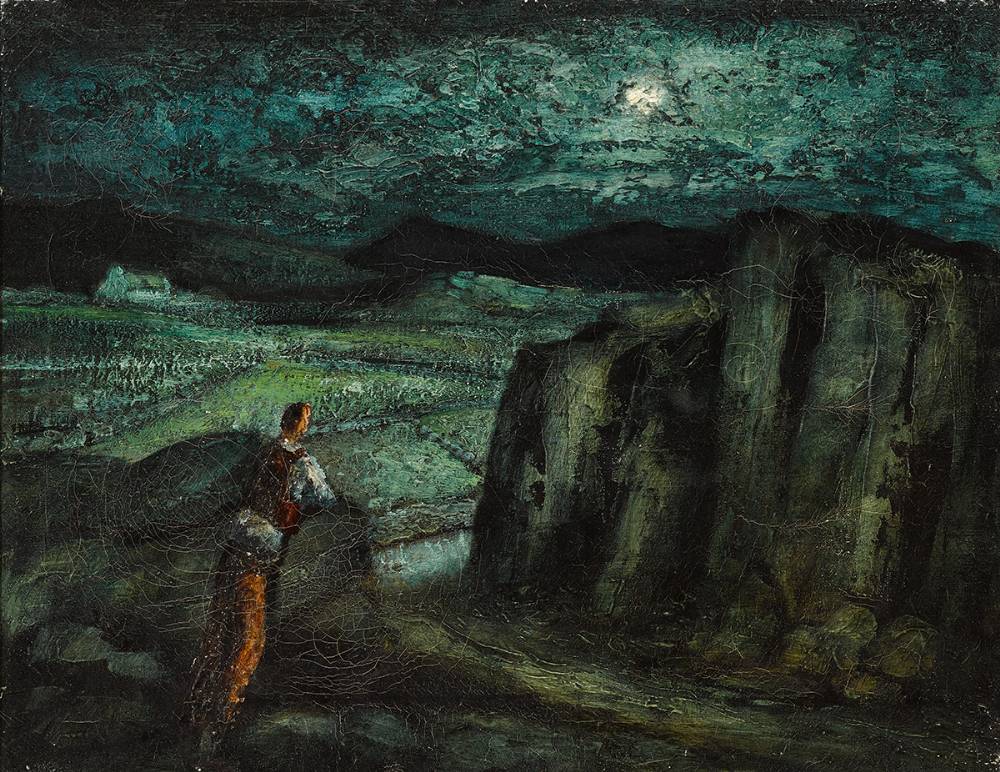 PRISONER OF THE EARTH AND PENT BENEATH THE MOON by Daniel O'Neill (1920-1974) at Whyte's Auctions