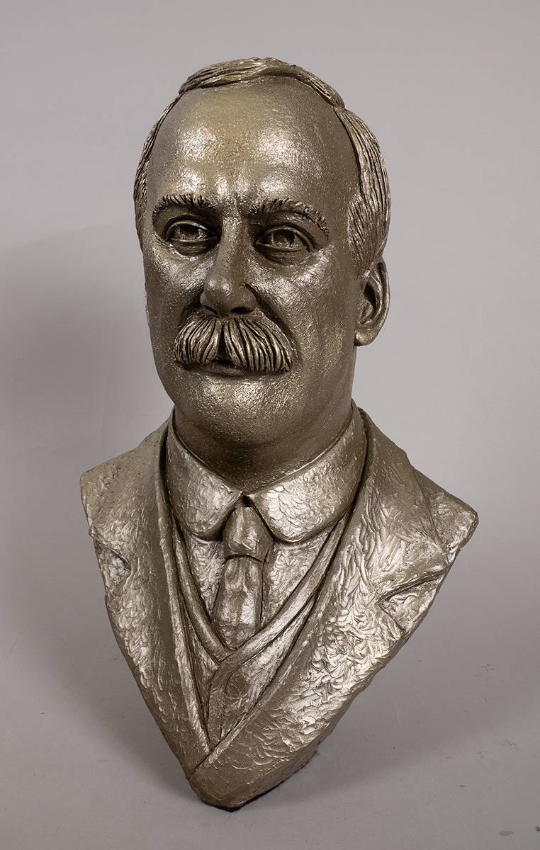 James Connolly limited edition life size bust by Steve Finney, 2001. at Whyte's Auctions