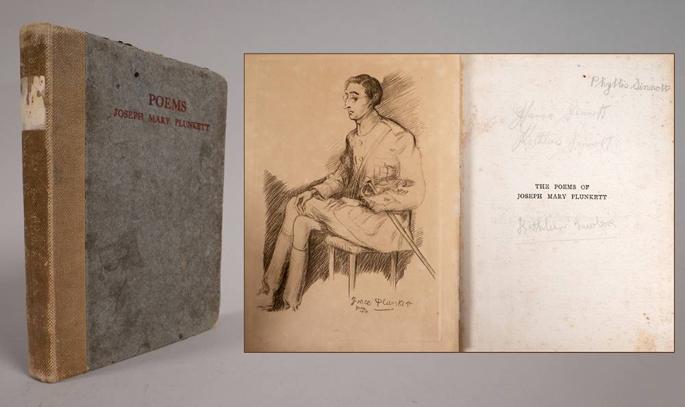 Plunkett, Joseph Mary. Poems. at Whyte's Auctions