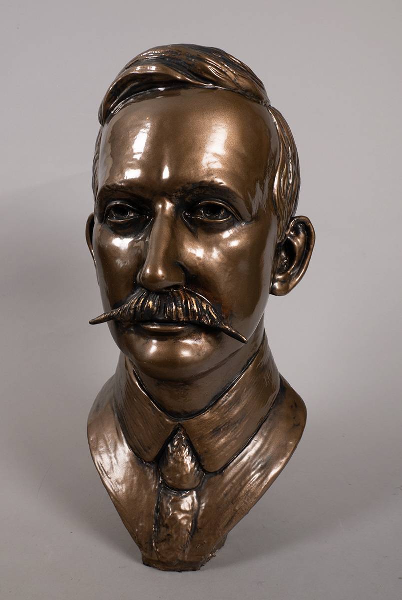 Eamonn Ceannt limited edition life size bust by Steve Finney, 2001. at Whyte's Auctions