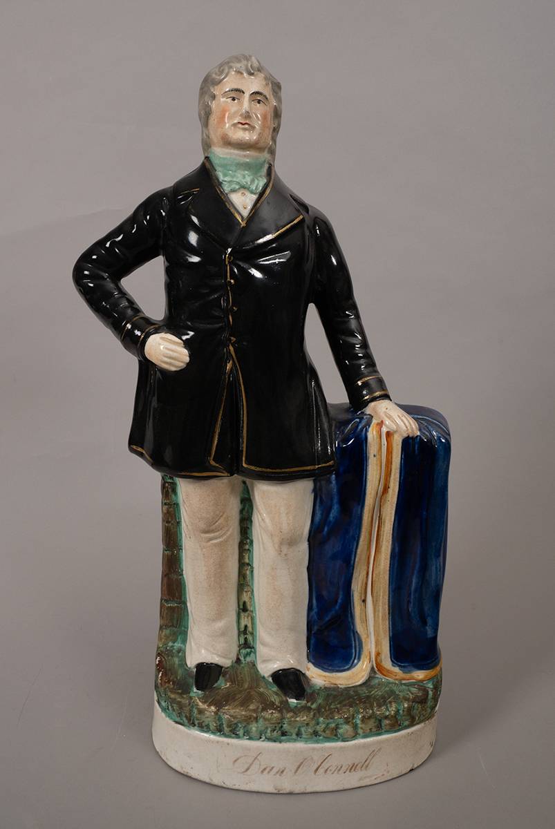 Circa 1830. Staffordshire figurine of Daniel O'Connell. at Whyte's Auctions
