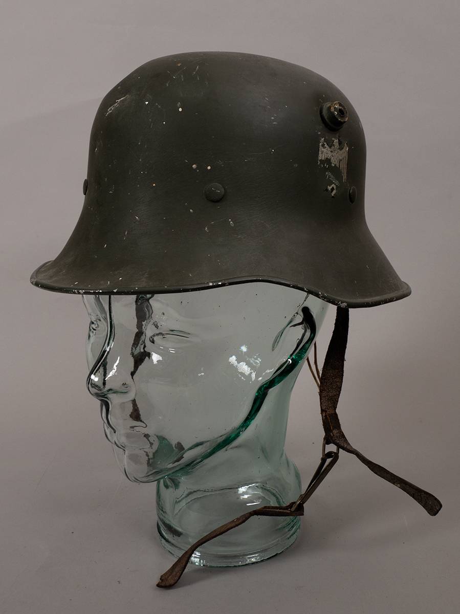 1933-1945 German Wehrmacht lightweight training helmet, 1915 pattern. at Whyte's Auctions