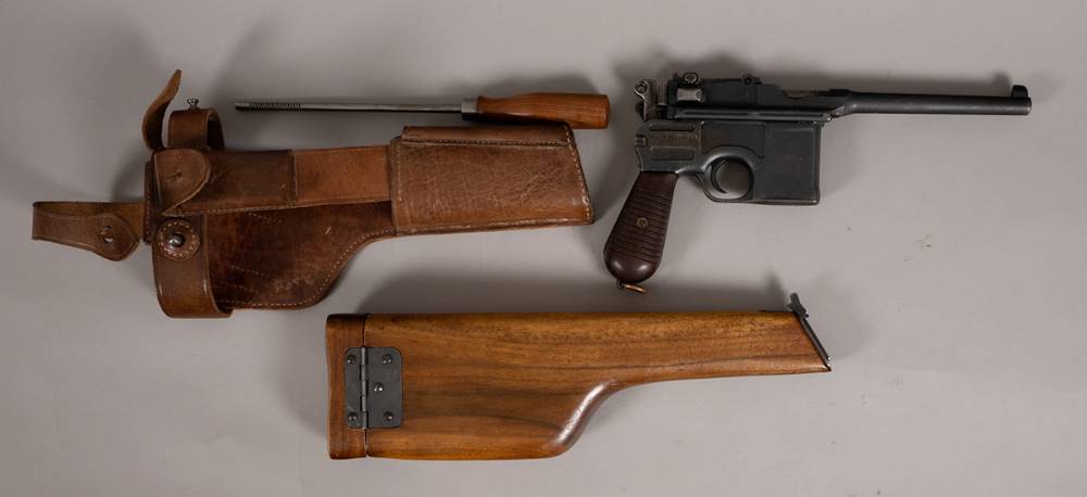 C96 'Broomhandle' Mauser.<br> at Whyte's Auctions