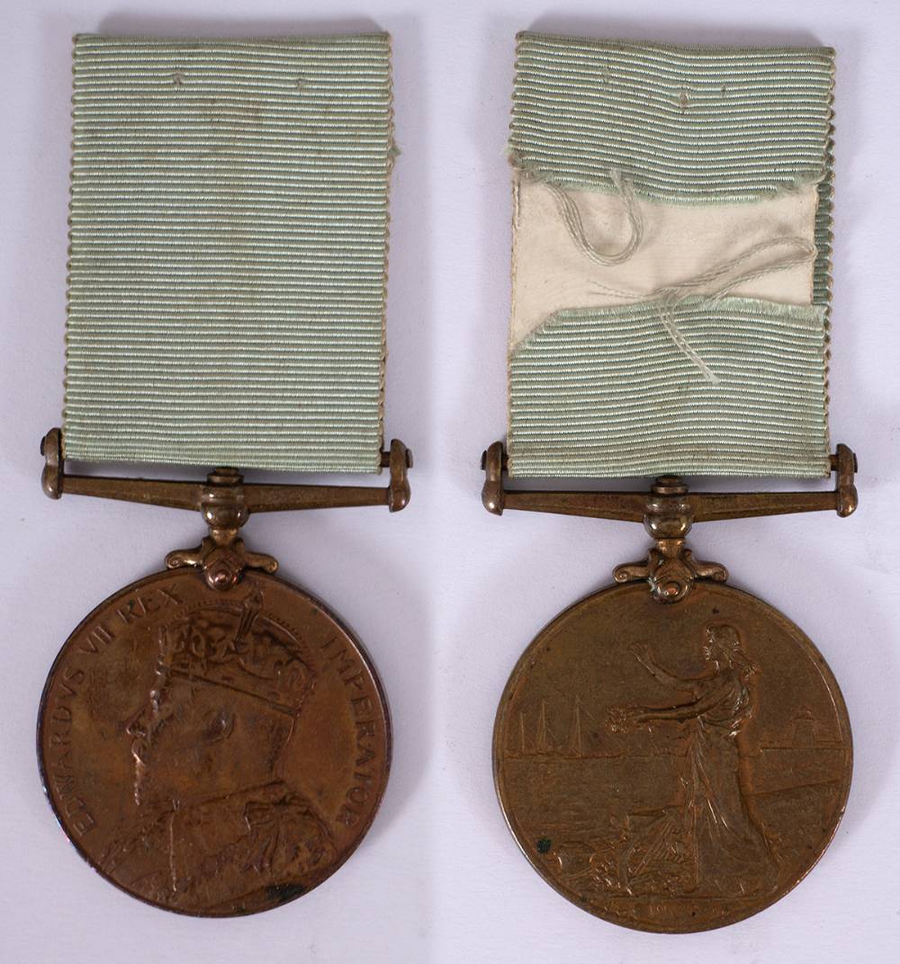 1903 King Edward VII visit to Ireland. Medal issued to Royal Irish Constabulary. at Whyte's Auctions