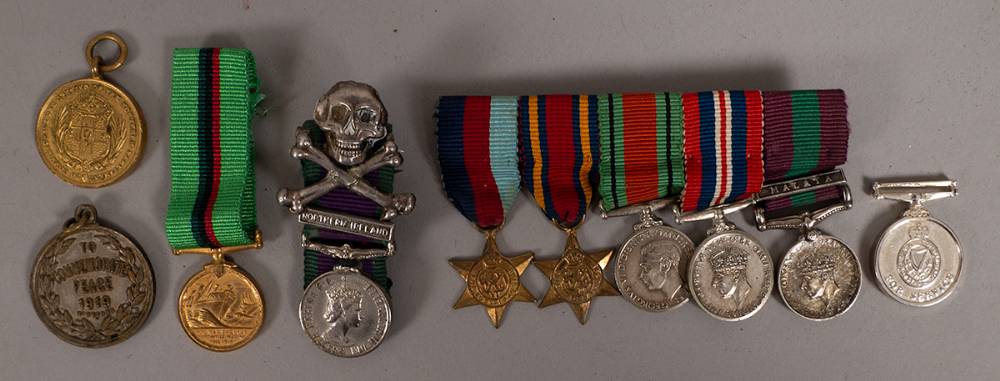 1914-1980 collection of UK miniature medals. (10) at Whyte's Auctions