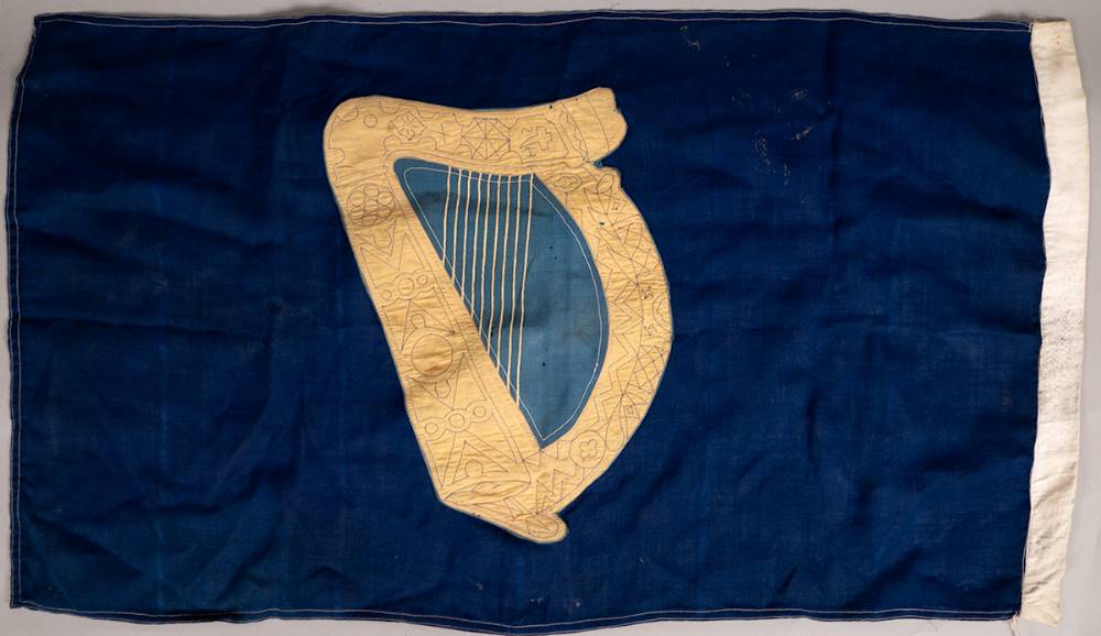 19th century Irish Nationalist flag. at Whyte's Auctions