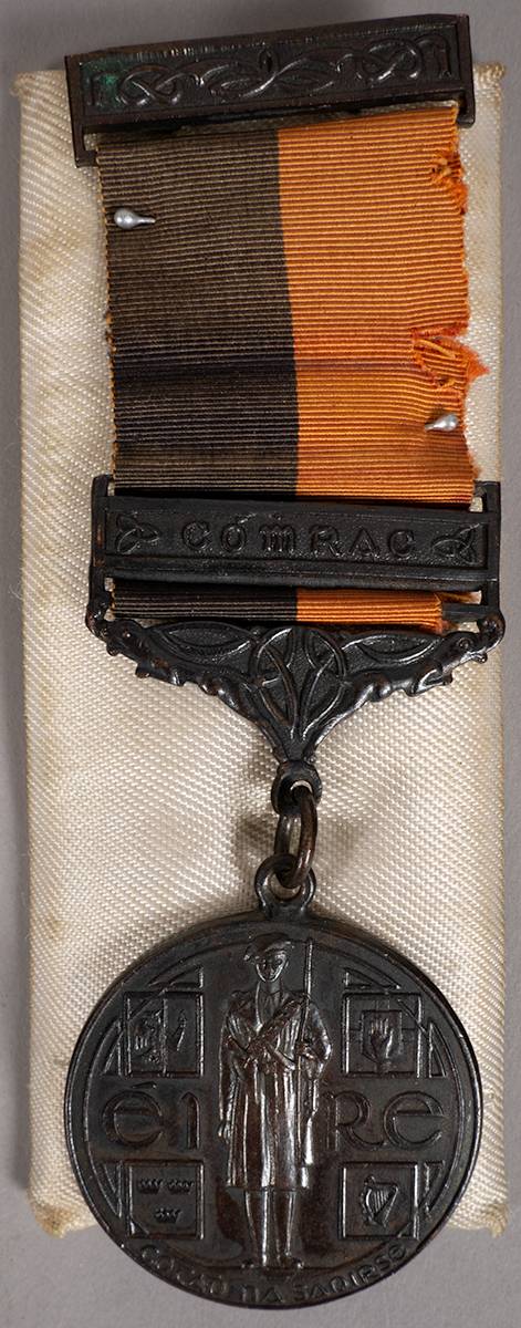1917-1921 War of Independence Service Medal with Comrac bar to a Doctor in the North Kerry Brigade. at Whyte's Auctions