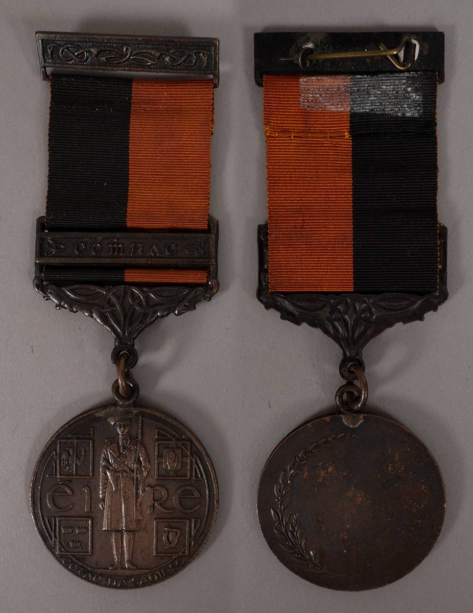 1916 Rising Service Medal and 1917-21 War of Independence Service Medal with Comrac bar. at Whyte's Auctions