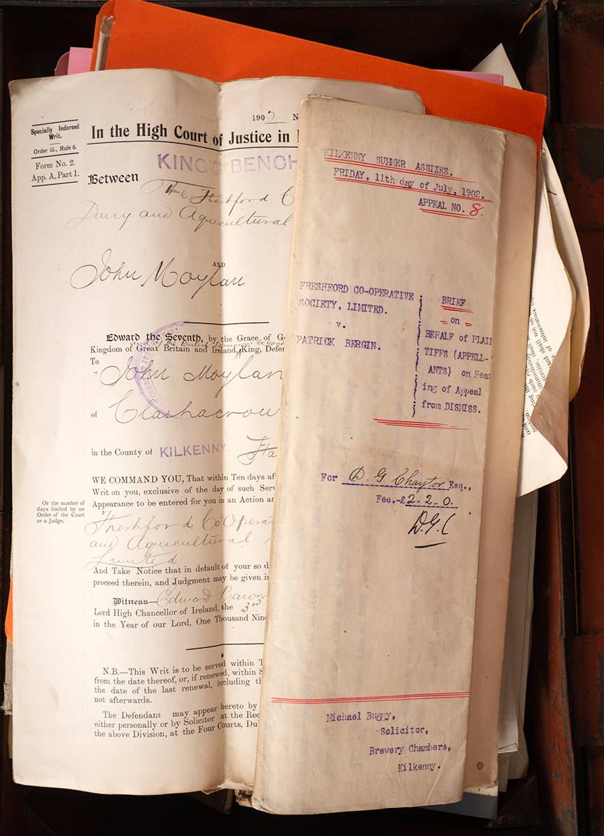 1839-1922 Collection of documents relating to County Kilkenny (100s) at Whyte's Auctions