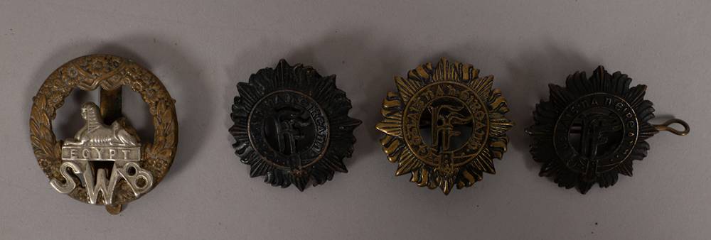 1914-1960 collection of mainly military badges and a few medals. (21) at Whyte's Auctions