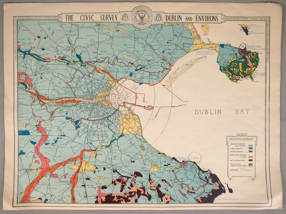 1900. The Civic Survey of Dublin and Environs. at Whyte's Auctions