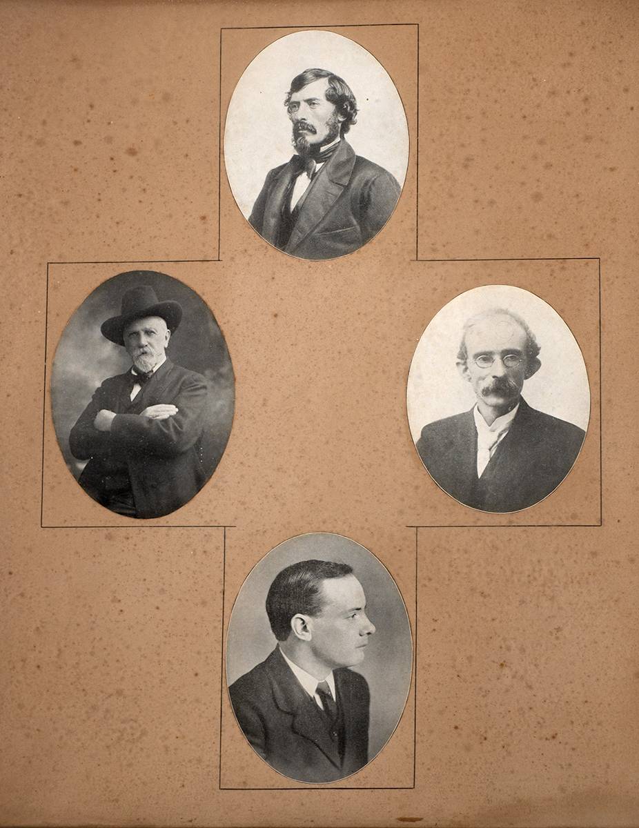 1916 portraits of Thomas Davis, O'Donovan Rossa, Tom Clarke and P.H. Pearse. at Whyte's Auctions