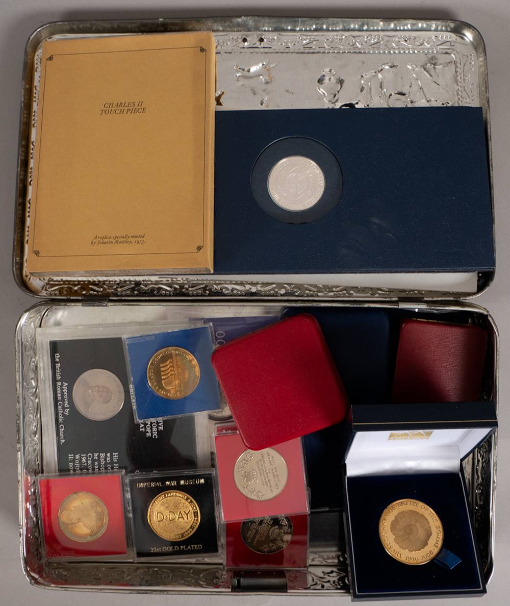 UK 20th century commemorative medals collection (19) at Whyte's Auctions
